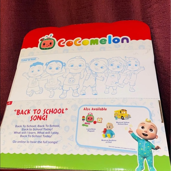 Cocomelon musical jj doll back to school - Picture 2 of 2
